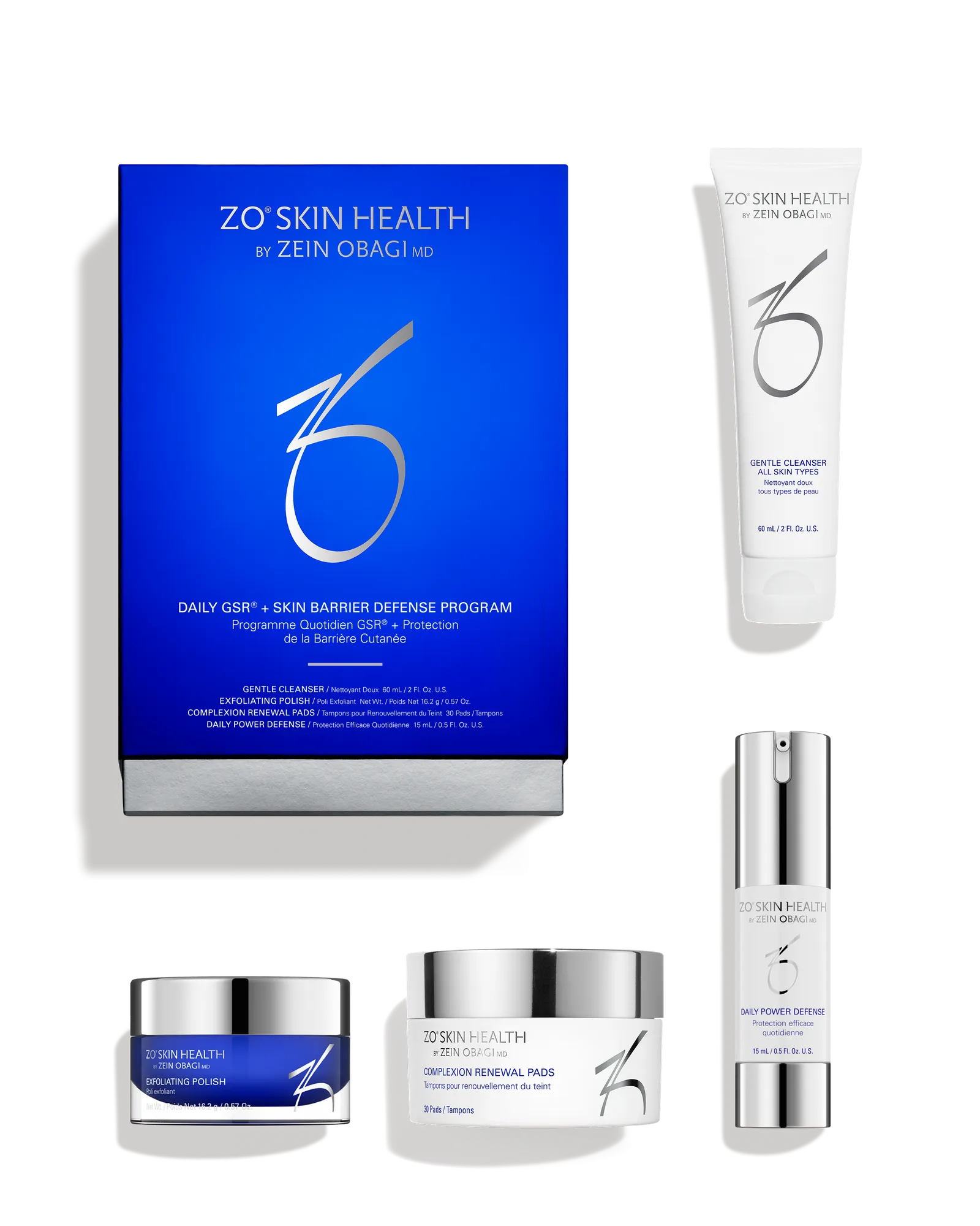 ZO Skin Health Daily GSR + Skin Barrier Defense Program